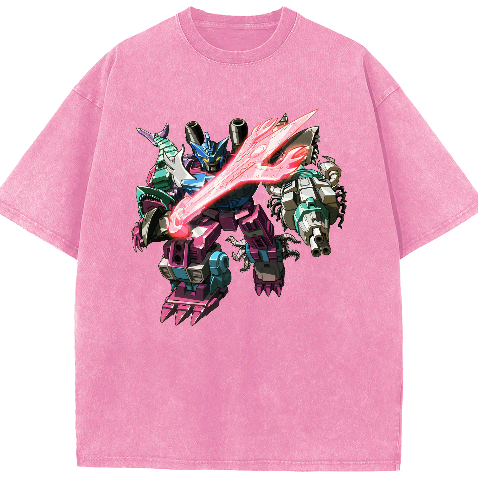 （画像用）  綿100% ヴィンテージ風 半袖Tシャツ（フロントプリント）